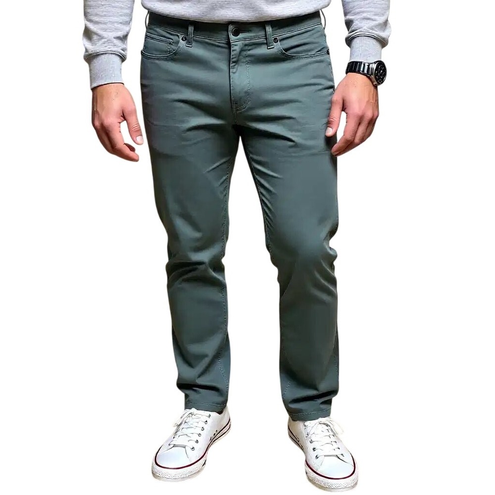 GAP Mens‎ Slim 5-Pocket Stretch Twill Pants Blue Chinos 36 x 30 NWT